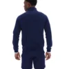 Sweat-shirt à col zippé 1/4 Fila Rolando bleu marine