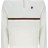 Sweat-shirt à col zippé 1/4 Gardenia Rolando