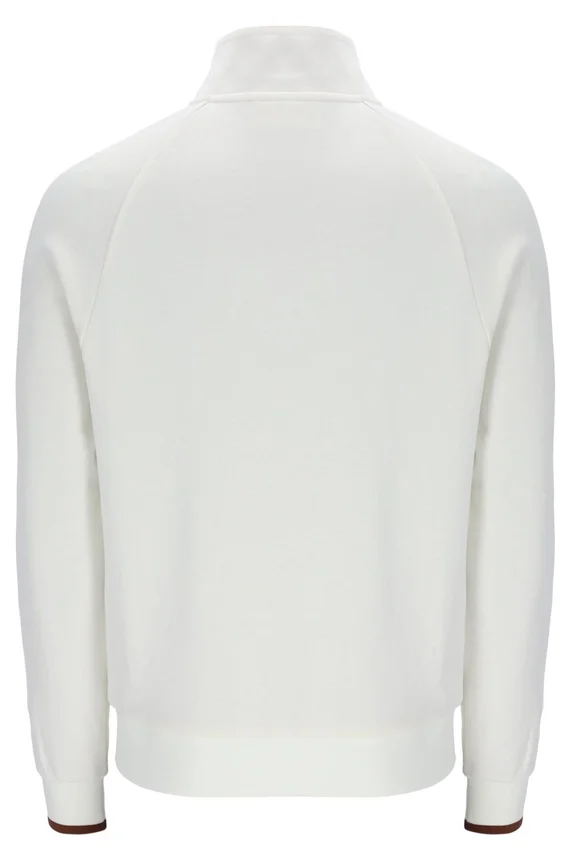 Sweat-shirt à col zippé 1/4 Gardenia Rolando