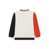 Sweat-shirt à manches longues en coton « White Red »