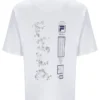 T-shirt blanc Casa Golf Map