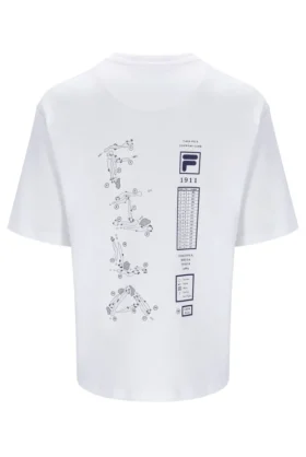 T-shirt blanc Casa Golf Map