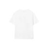 T-shirt blanc à manches courtes Fila x Pepe Shimada pour homme, style décontracté, respirant, imprimé, pour le sport