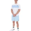 T-shirt blanc Mano à empiècements coupés-cousus