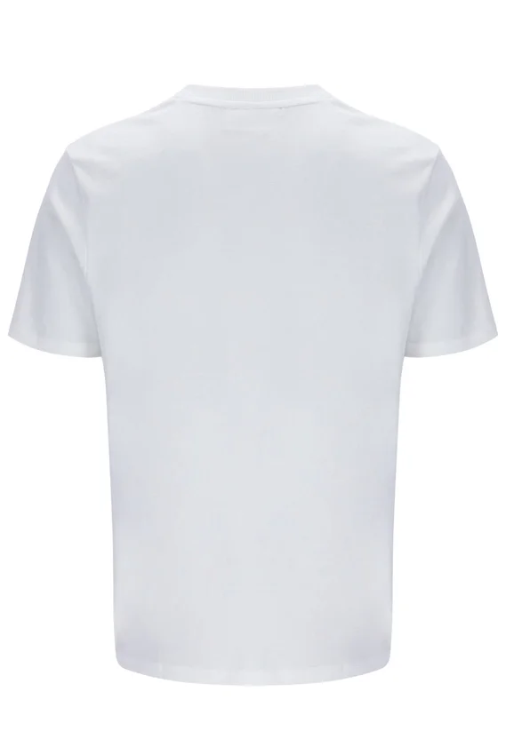 T-shirt blanc Mano à empiècements coupés-cousus