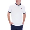 T-shirt blanc Marconi Essential Ringer