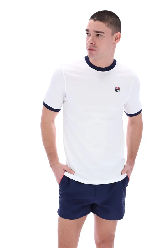 T-shirt blanc Marconi Essential Ringer