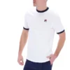 T-shirt blanc Marconi Essential Ringer