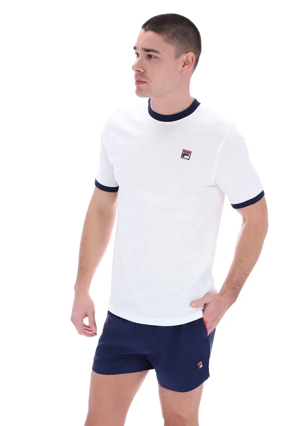 T-shirt blanc Marconi Essential Ringer