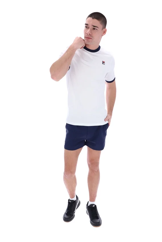 T-shirt blanc Marconi Essential Ringer