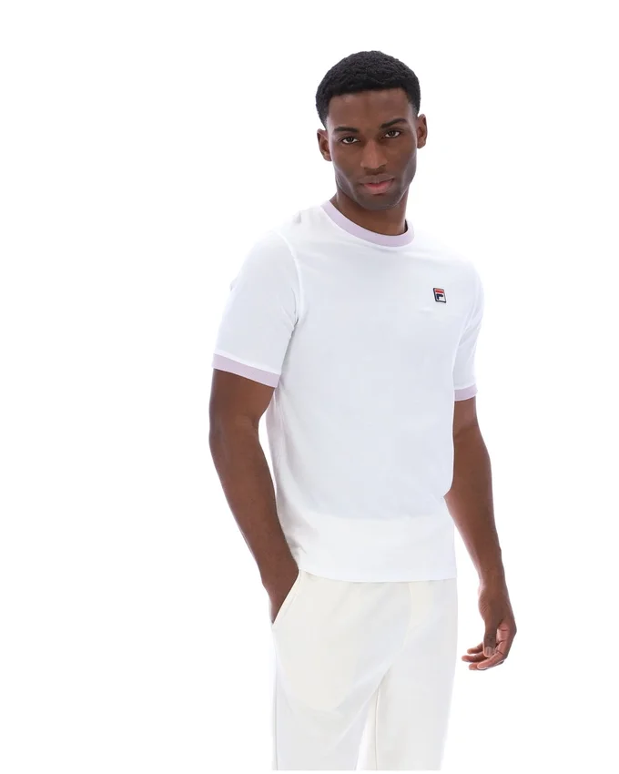 T-shirt blanc Marconi Essential Ringer