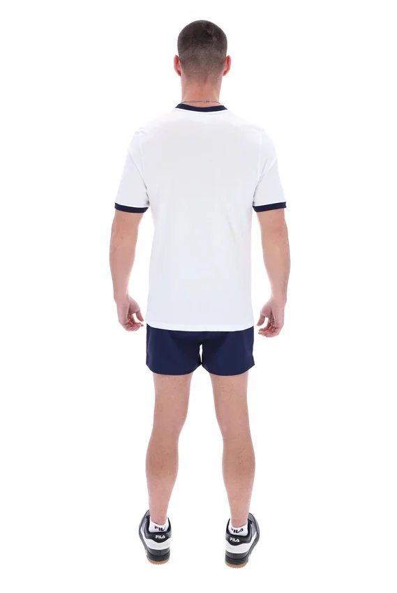 T-shirt blanc Marconi Essential Ringer