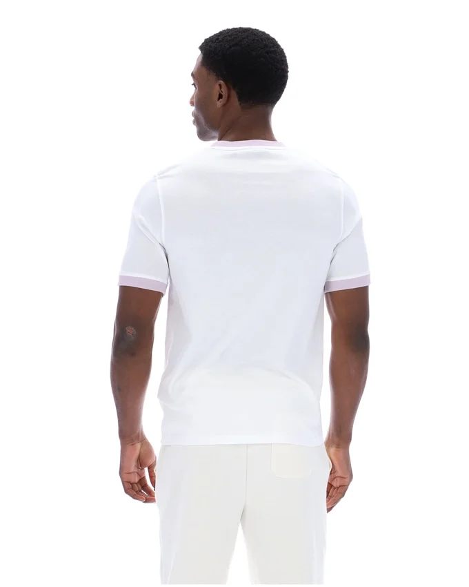 T-shirt blanc Marconi Essential Ringer