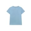 T-shirt bleu avec logo de sport imprimé