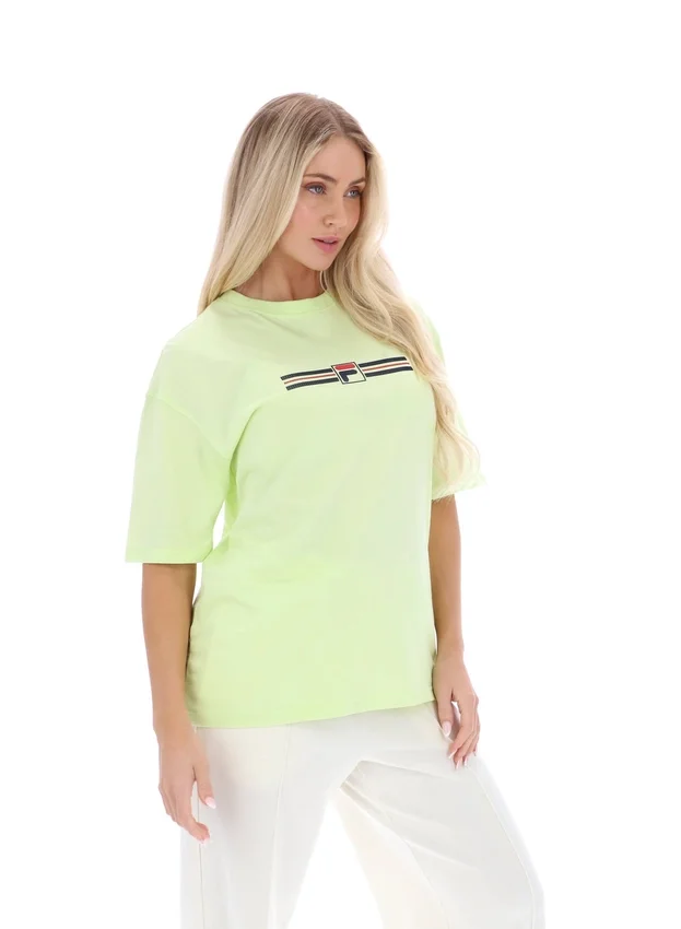 T-shirt boyfriend Jacy « Shadow Lime »