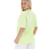 T-shirt boyfriend Jacy « Shadow Lime »