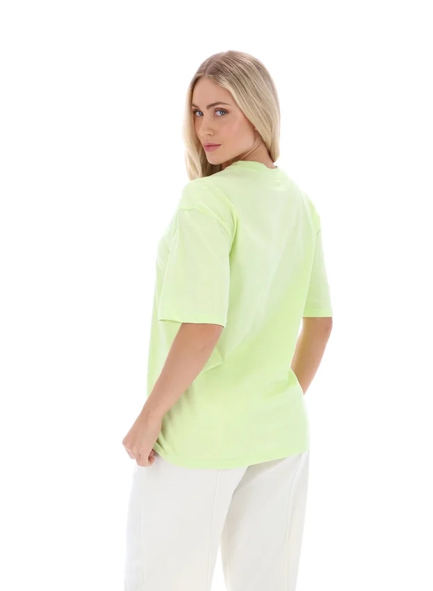 T-shirt boyfriend Jacy « Shadow Lime »