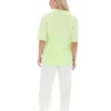 T-shirt boyfriend Jacy « Shadow Lime »