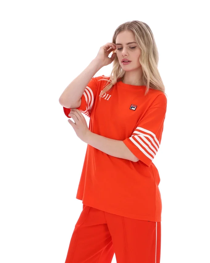 T-shirt boyfriend Manarola Grenadine