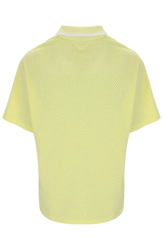 T-shirt à col de footballeur Vernazza jaune cire