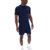 T-shirt à col Fila Valentino Essential bleu marine