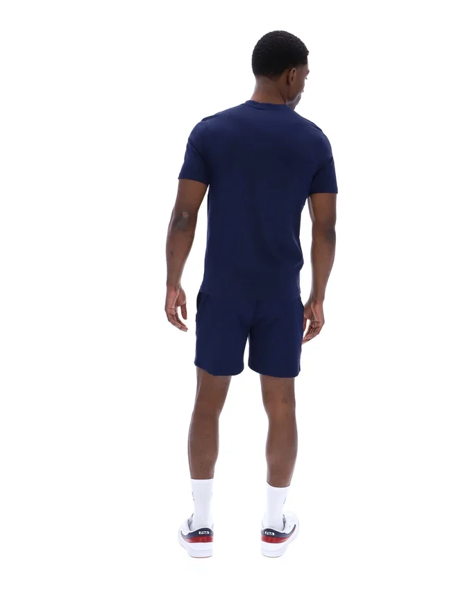 T-shirt à col Fila Valentino Essential bleu marine