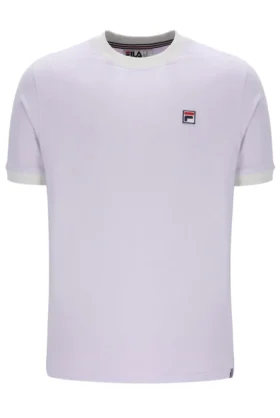 T-shirt à col ras-du-cou Marconi Essential, couleur « Misty Lilac »