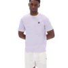 T-shirt à col ras-du-cou Marconi Essential, couleur « Misty Lilac »