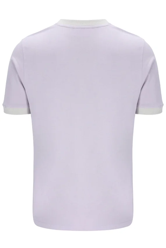 T-shirt à col ras-du-cou Marconi Essential, couleur « Misty Lilac »