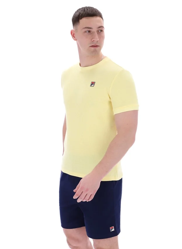 T-shirt à col ras-du-cou Popcorn Ash Micro Waffle