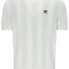 T-shirt Corrado à empiècements en maille, couleur Gardenia
