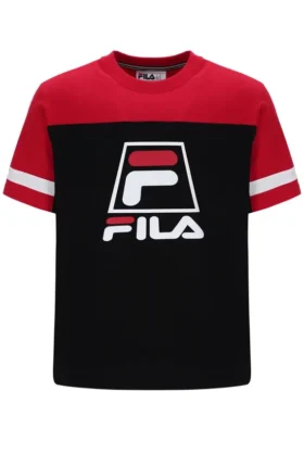 T-shirt Damon « Cut and Sew » noir