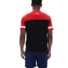 T-shirt Damon « Cut and Sew » noir