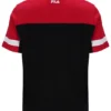 T-shirt Damon « Cut and Sew » noir