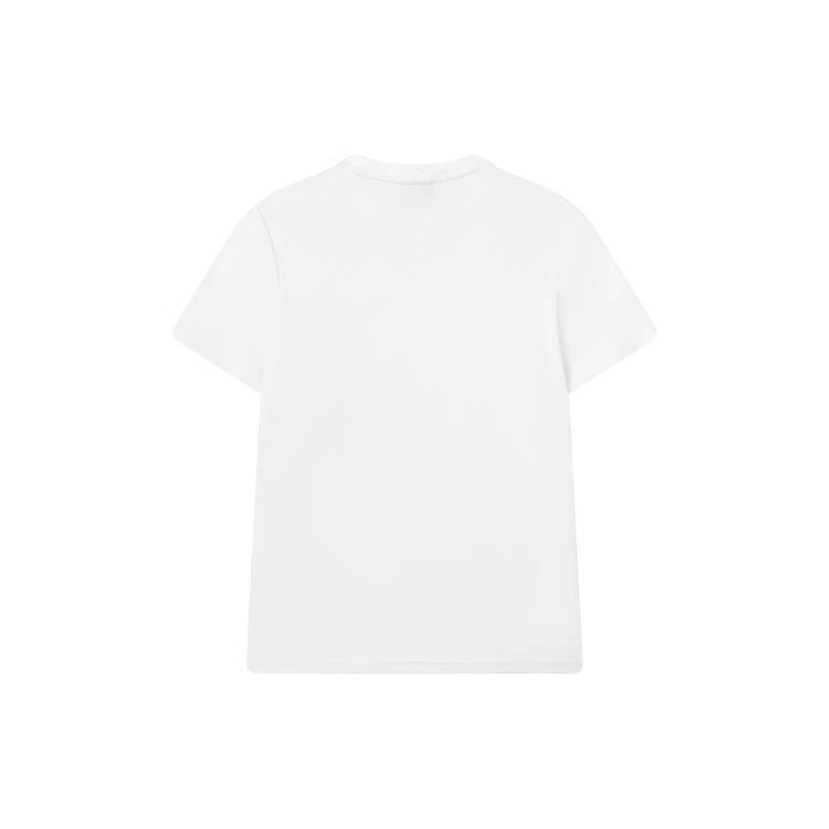 T-shirt décontracté à col rond et Shorts, blanc