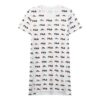 T-shirt de sport en maille à imprimé intégral