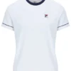 T-shirt de tennis blanc pour femme