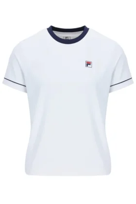 T-shirt de tennis blanc pour femme