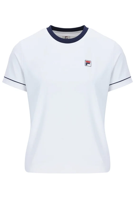T-shirt de tennis blanc pour femme