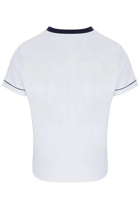 T-shirt de tennis blanc pour femme