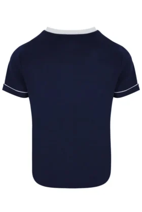 T-shirt de tennis bleu marine pour femme