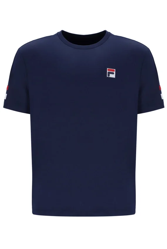 T-shirt de tennis bleu marine pour homme