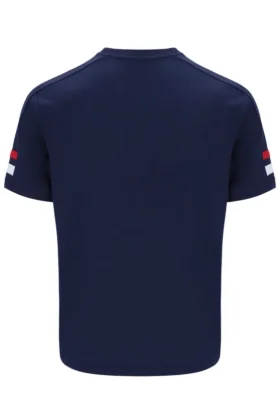 T-shirt de tennis bleu marine pour homme
