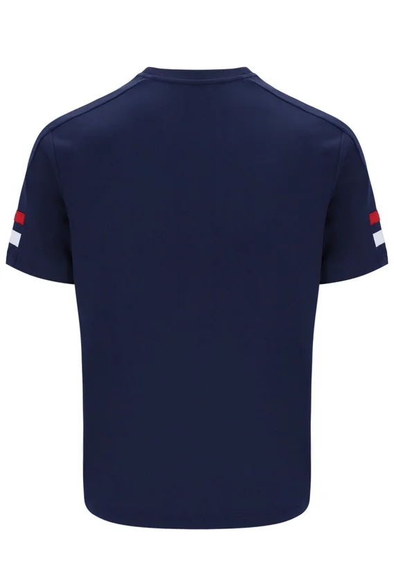 T-shirt de tennis bleu marine pour homme