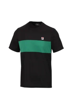 T-shirt de tennis Bosse noir