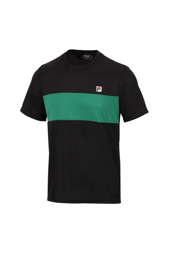 T-shirt de tennis Bosse noir