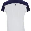 T-shirt de tennis à col Henry pour homme Off White
