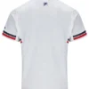 T-shirt de tennis Polo à motifs blanc pour homme