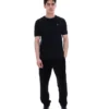 T-shirt Don en maille texturée noir