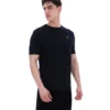 T-shirt Don en maille texturée noir